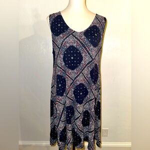 NWT PXL Style & Co Sleeveless Dress Jersey Knit SOFT!!